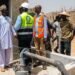 Le maire Dr Magatte Wade accueille le Directeur général de la SONES pour une visite du périmètre agricole aménagé.
